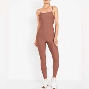 Old Navy PowerSoft 7/8 Cami Bodysuit NWT